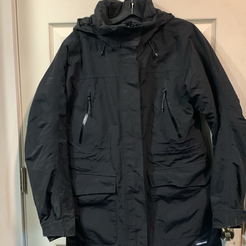 Lands End Squall Parka Size Small